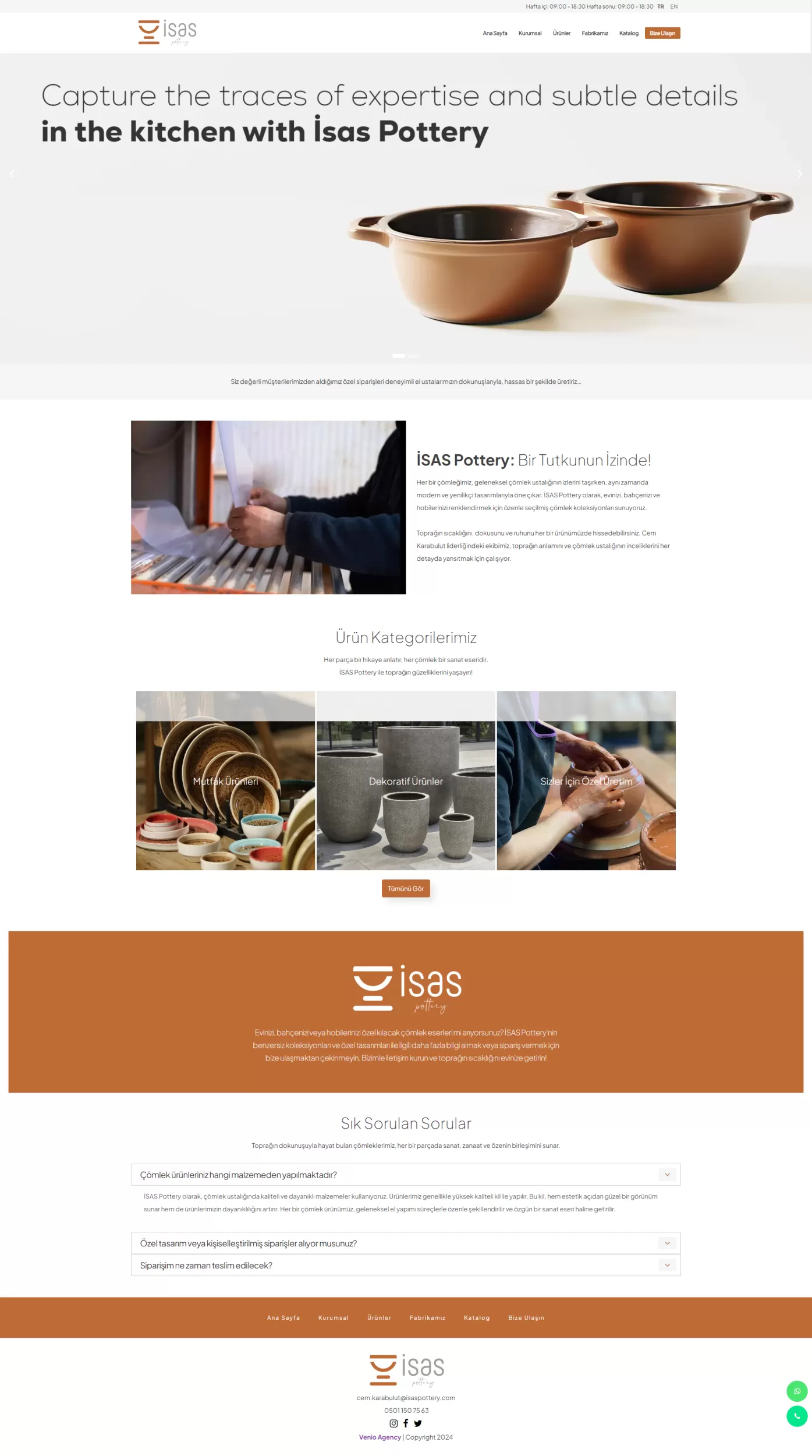 İSAS Pottery